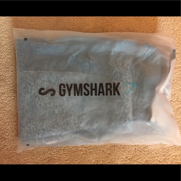 Gymshark Flex Cropped Leggings -Blue S NWT - Picture 3 of 3